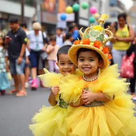 Carnaval com crianças em São Paulo