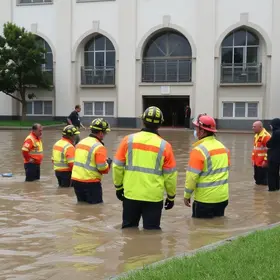 treinamento integrado para atuação em situações de enchentes e chuvas intensas