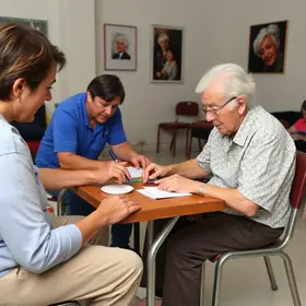 programação especial para idosos