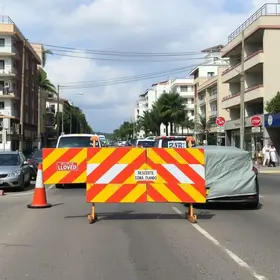 obras na Rua Amazonas