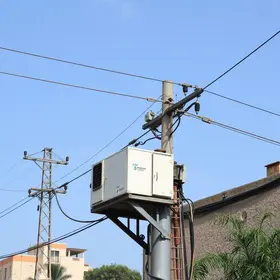 manutenção na rede elétrica em Marabá