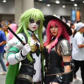 festival de cosplay e cultura geek