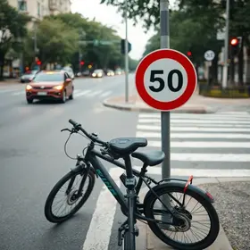 limite de velocidade para bikes elétricas