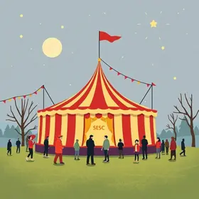 Sesc São Caetano circo e teatro