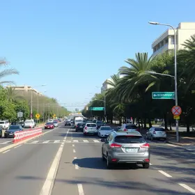 interdição da Avenida Aziz Maron