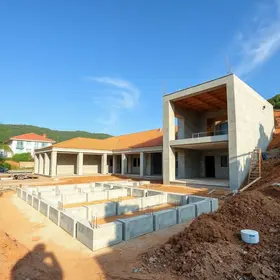 obras de nova escola em São Caetano