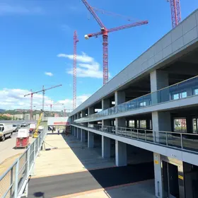 obras do Terminal de São Caetano